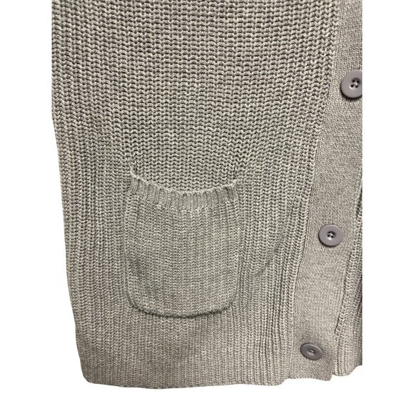 Women Within Women's Grey Knit Button Close Cardigan Sweater Plus  26/26 26 28 - Picture 5 of 9